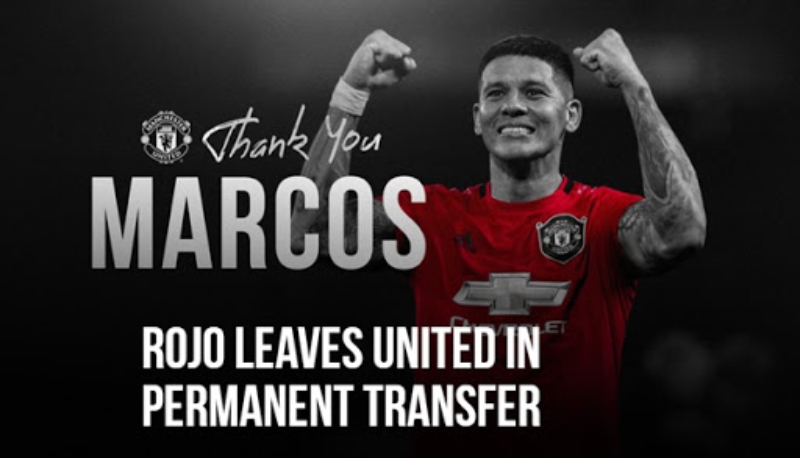 Hình ảnh Manchester United tri ân Marco Rojo