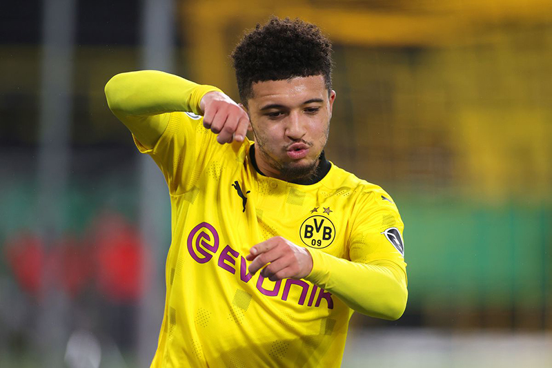 Jadon Sancho được cả Chelsea và Man Utd theo đuổi