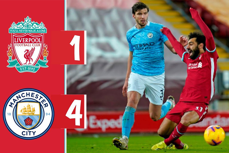 Kết quả Liverpool vs Man City 1-4: Kéo sập Anfield | Hình 1