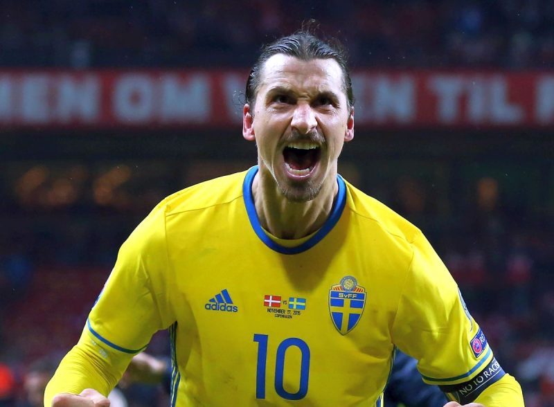Ibrahimovic nhận được sự chú ý khi quay lại ĐTQG Thuỵ Điển sau 5 năm vắng bóng