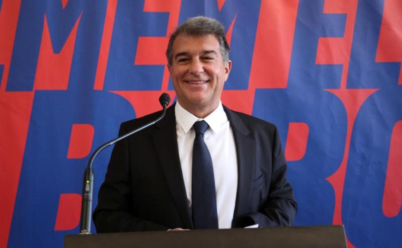 Ông Laporta đang được coi là ứng cử viên sáng giá nhất trong cuộc bầu cử chủ tịch sắp tới ca Barcelona