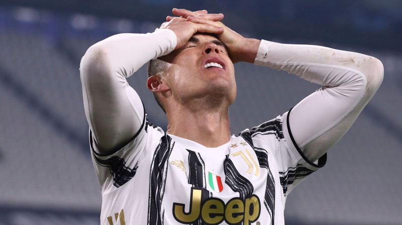 Ronaldo không thể mang lại phép màu cho Juventus