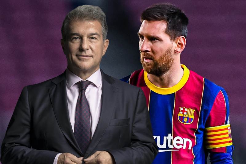 Laporta tự tin thuyết phục Lionel Messi gắn bó với CLB