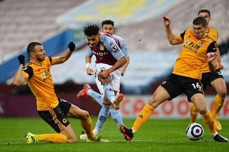 Trận hòa không bất ngờ giữa Aston Villa cùng với Wolves