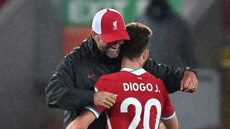 Diogo Jota ngày càng đóng vai trò quan trọng trong đội hình Liverpool