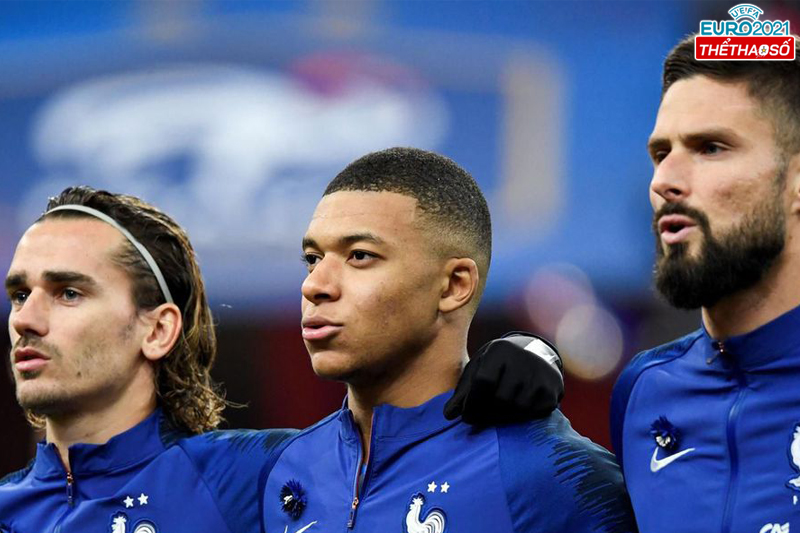 Bộ ba Griezmann - Mbappe - Giroud vẫn sẽ sát cánh tại EURO 2021