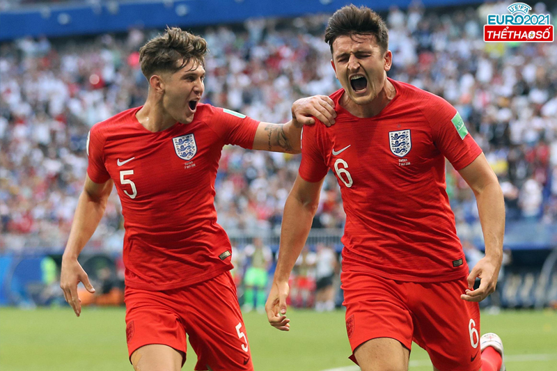 Harry Maguire và John Stones nhiều khả năng sẽ là 2 trung vệ chính của tuyển Anh ở EURO 2021