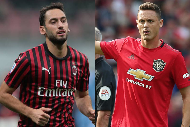 Calhanoglu sẽ không dễ tung hoành khi phải chạm trán Matic