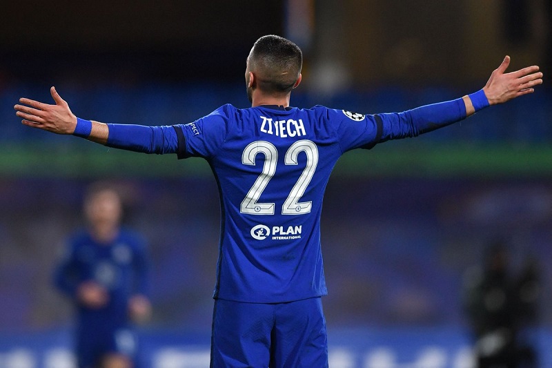 Hakim Ziyech là người mở tỷ số cho Chelsea
