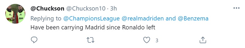 Anh ấy đã gánh vác Real Madrid kể từ khi Ronaldo rời đi