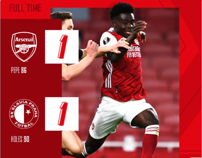 5 điểm nhấn Arsenal vs Slavia Praha: Pháo thủ ôm hận trên sân nhà | Hình 3