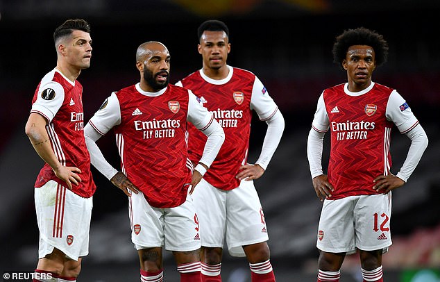 Arsenal thất vọng