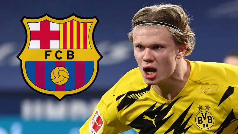 Barcelona rất muốn chiêu mộ Erling Haaland