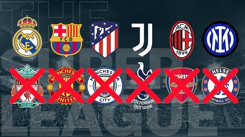 Các câu lạc bộ là những đội đầu tiên rời bỏ Super League