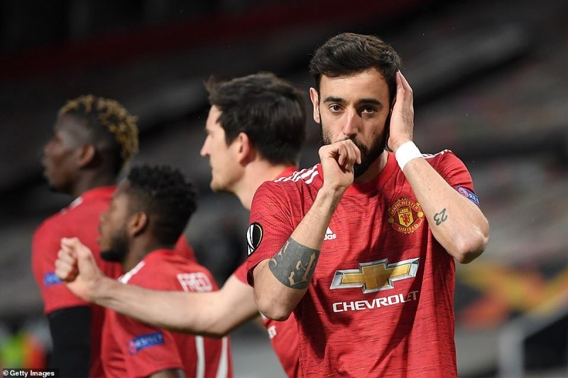 Bruno Fernandes tiếp tục sắm vai ngôi sao sáng ở Man United