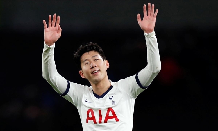 Son heung Min Tottenham