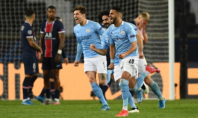 Man City đã đặt một chân vào trận chung kết Champions League