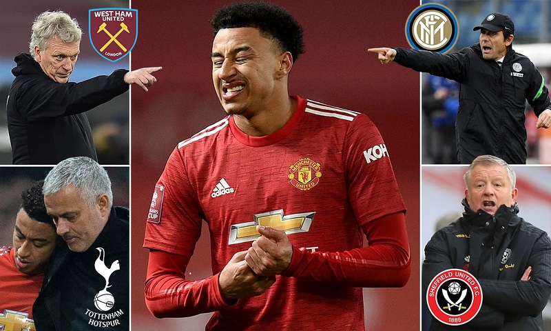 Lingard từng được nhiều CLB theo đuổi, trong đó có Sheffield United khi ấy vẫn được dẫn dắt bởi Chris Wilder