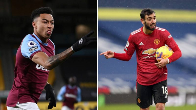 Các chỉ số của Lingard vượt trội hoàn toàn so với Bruno Fernandes