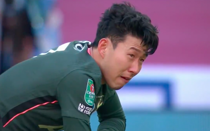 Son Heung-min bật khóc như mưa sau khi thua trận chung kết