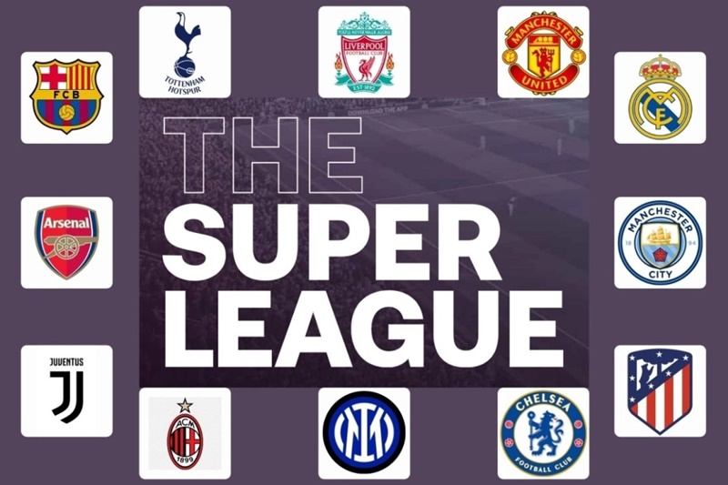 Tottenham nằm trong số 12 CLB thành viên sáng lập European Super League