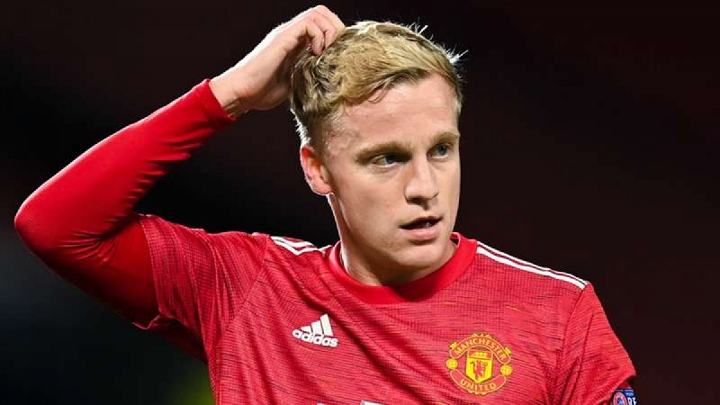 Donny van de Beek không có nhiều đất diễn kể từ khi cập bến Old Trafford