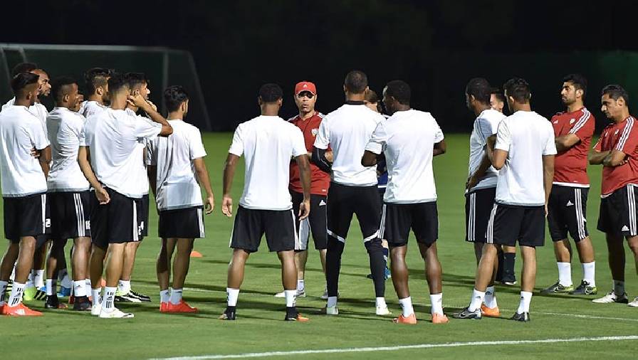 Đội chủ nhà UAE gặp rất nhiều khó khăn nếu muốn giành vé đi tiếp