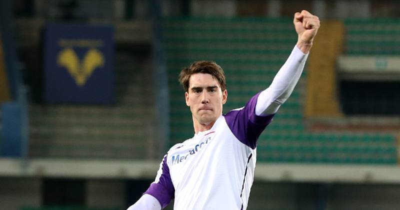 Dusan Vlahovic đang có mùa giải thăng hoa cùng Fiorentina