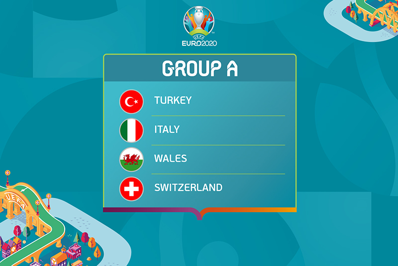 Ngoài ĐT Ý, các đội ở bảng A có lực lượng khá đồng đều
