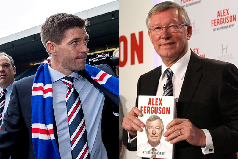 Sir Alex từng đánh giá thấp Stven Gerrard trong cuốn tự truyện