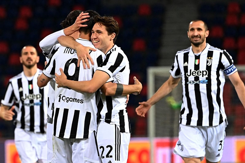 Juventus đã giành được tấm vé dự Champions League mùa tới