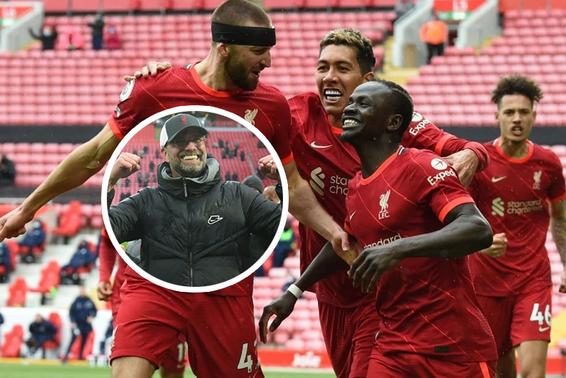 Jurgen Klopp và NHM tự hào với màn nước rút của Liverpool | Hình 1