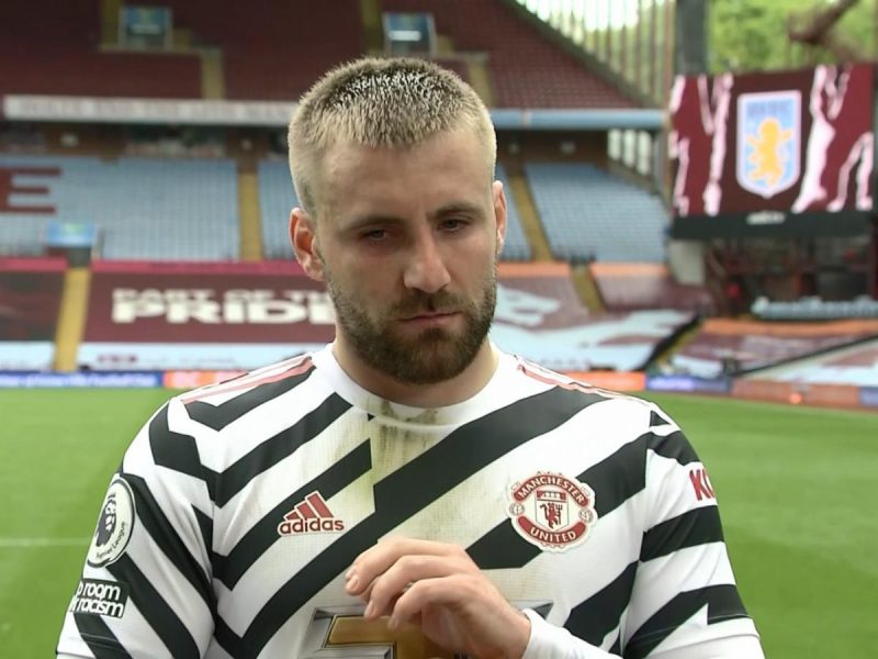Luke Shaw nói lời thật lòng sau chiến thắng trước Aston Villa