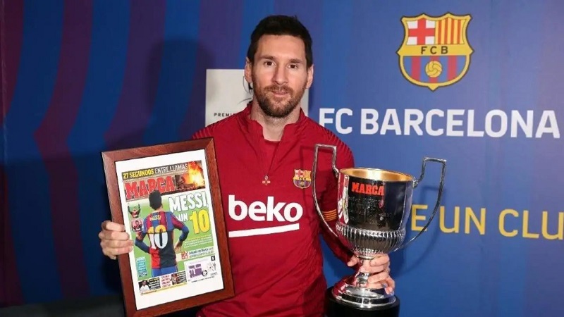 Thống kê Messi mùa 2020/2021: Messi đã giành được Pichichi thứ 8 trong sự nghiệp