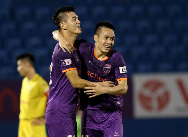 Tiến Linh trở lại trong trận đấu cuối cùng GDD1 V-League