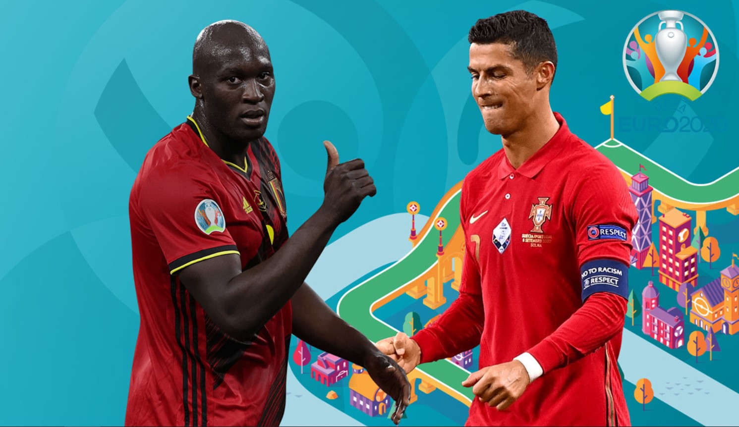 Cả Lukaku và Ronaldo đều đang chơi rất hay trong màu áo Bỉ và Bồ Đào Nha ở EURO 2021