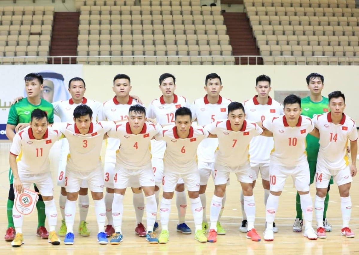ĐT Futsal Việt Nam nằm cùng bảng với Brazil đã từng 5 lần vô địch Futsal thế giới