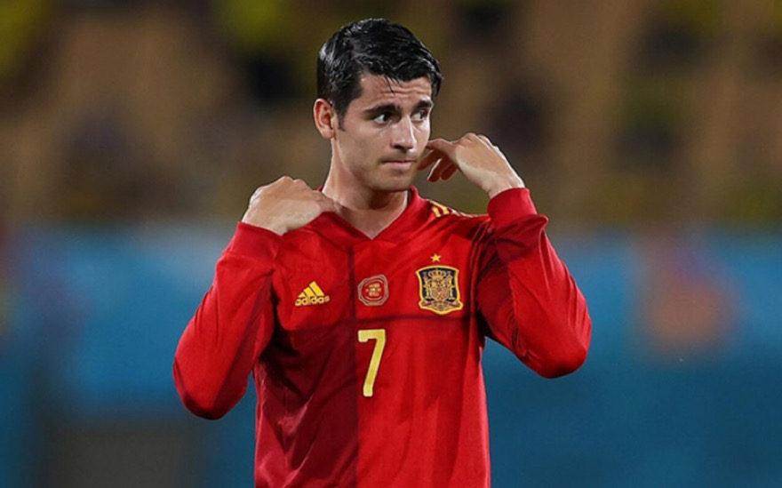 Morata chưa đủ sức gồng gánh hàng công của tuyển Tây Ban Nha