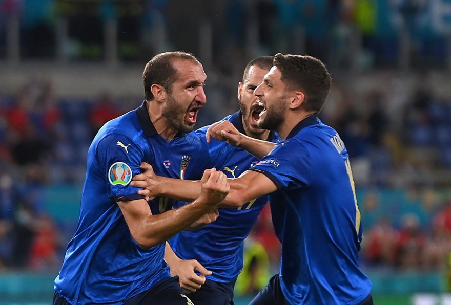 Italia đang thể hiện bộ mặt hoàn toàn khác lại tại Euro 2021