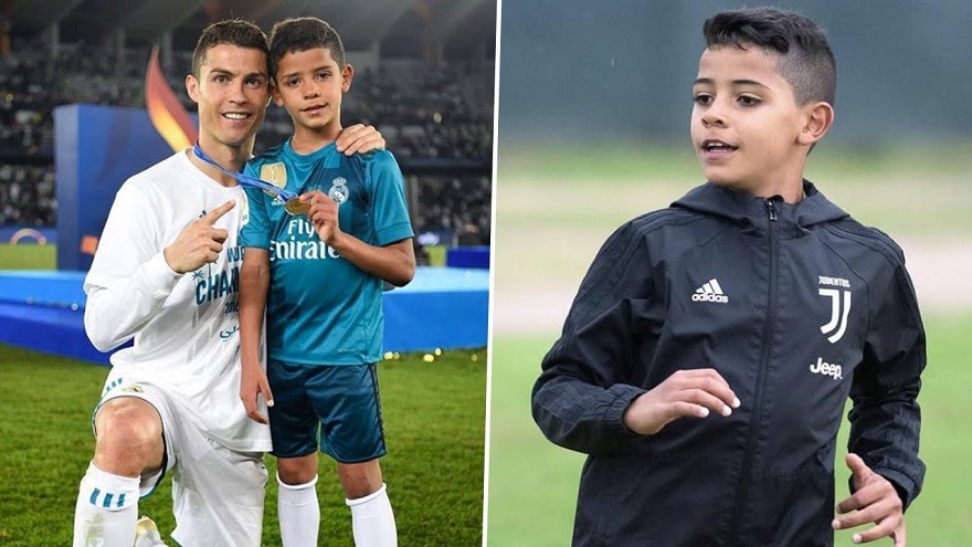 Con trai Ronaldo Jr có thể là lý do chính khiến Ronaldo bực tức với Coca Cola