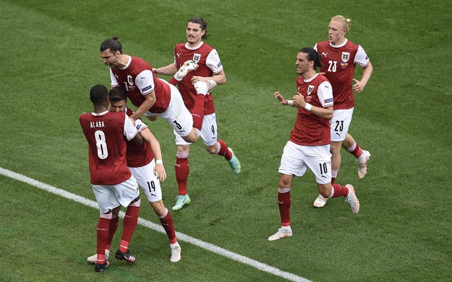 Đội tuyển Áo có thành tích đối đầu các đội tuyển lớn rất kém