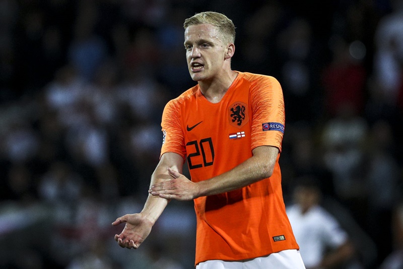 Van de Beek chia tay EURO 2021 vì chấn thương