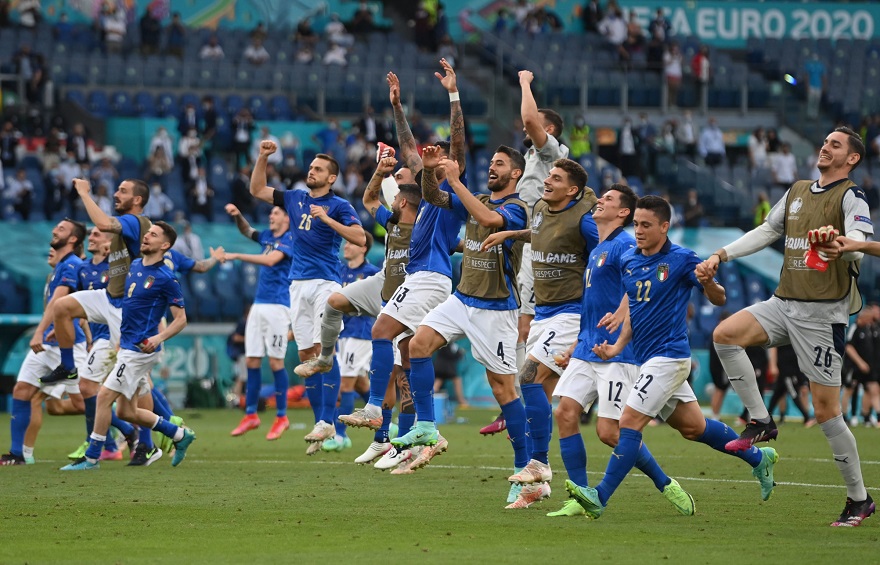 Đội tuyển Ý đã có hành trình vòng bảng cực kỳ thuyết phục