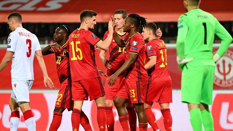 Đội tuyển Bỉ là một trong những ứng viên sáng giá nhất cho danh hiệu Euro 2021