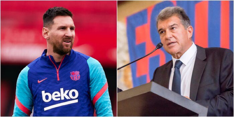 Chủ tịch Laporta tự tin có thể giữ chân được Messi ở lại Barcelona