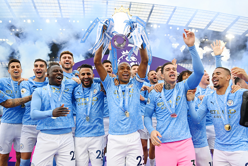 Với chức vô địch Premier League, Man City xứng đáng với 6 suất trong đội hình tiêu biểu