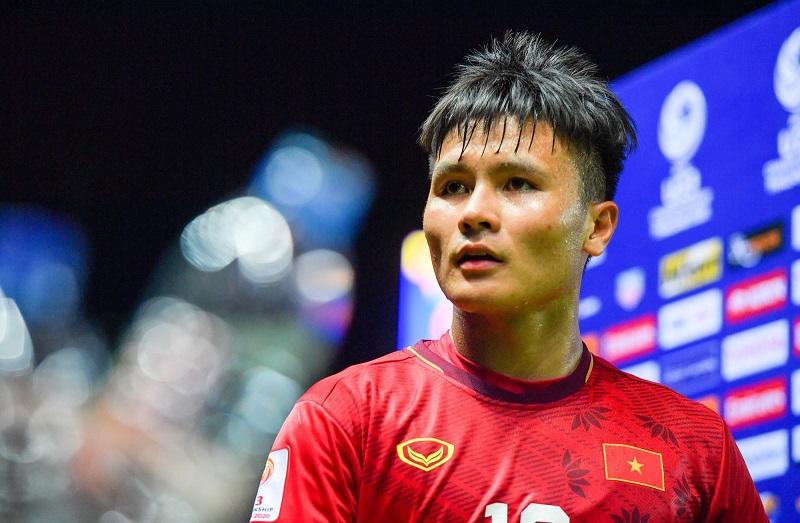 Quang Hải sẽ bị treo giò trong trận gặp Malaysia