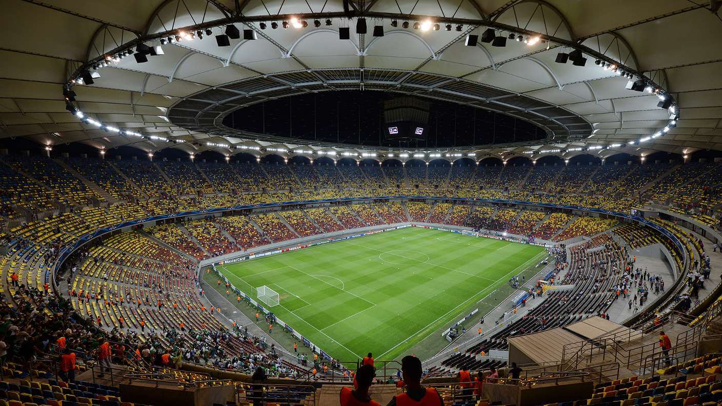 Quang cảnh SVĐ National Arena Bucharest, nơi sẽ diễn ra trận Pháp vs Thụy Sĩ