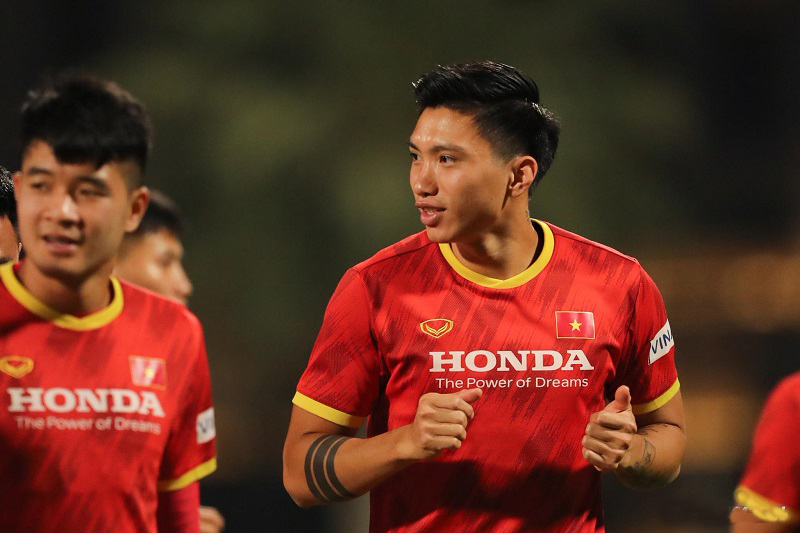 Văn Hậu sẽ góp mặt ở vị trí hậu vệ trái trong đội hình xuất phát Việt Nam vs Malaysia