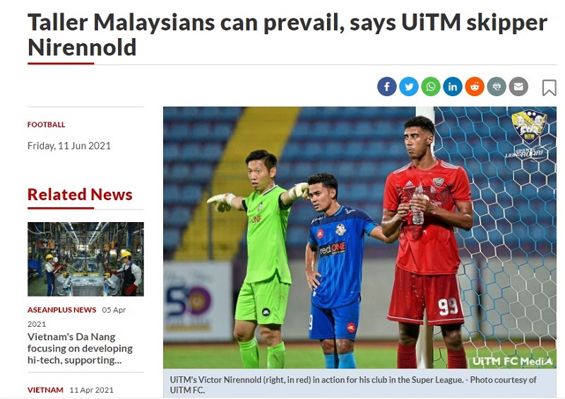 Đội trưởng tuyển Malaysia tự tin hiểu rõ các cầu thủ Việt Nam